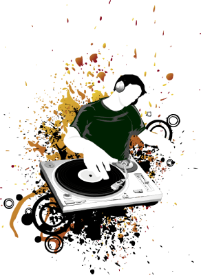 Dj playing boy